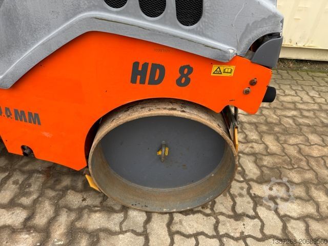 Walzenzug HAMM HD8VV / 2016 BJ / 760 H / 1.580 KG