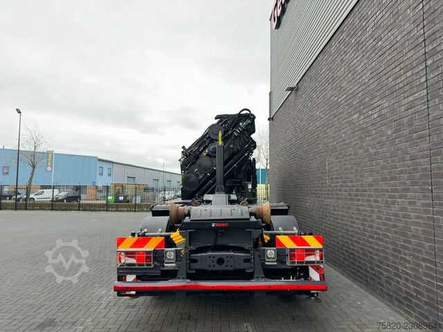 Scania P450 8X2 21 TON HAAKARM + HIAB 548 E-6 + JIB 150X-6 KRAAN/KRAN/CRANE/GRUA Scania P450 8X2 21 TON HAAKARM + HIAB 548 E-6 + JIB 15...