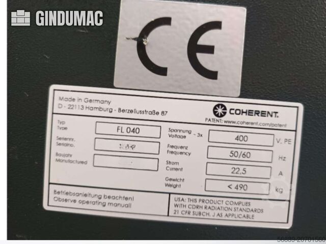 Faserlaserschneidmaschine LVD Electra-FL 3015