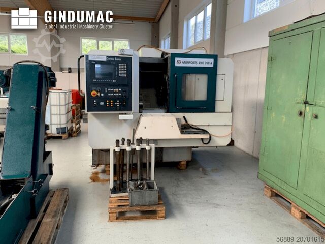Horizontal-Drehmaschine Monforts RNC 200A
