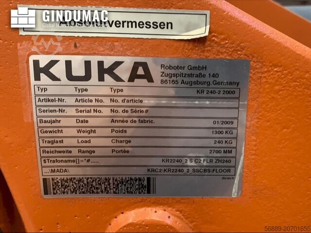 Roboterarm KUKA KR 240-2 2000
