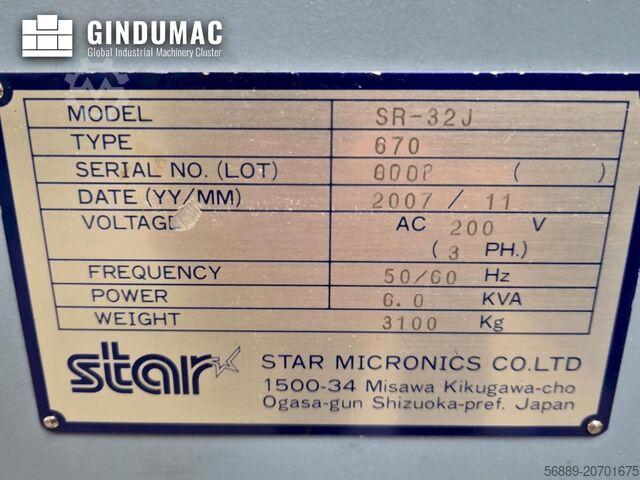 Schweizer Drehmaschine Star SR-32J