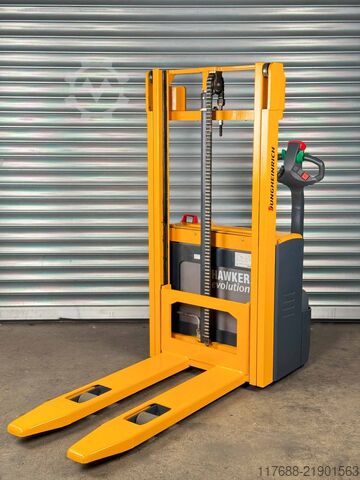 High lift truck pedestrian Jungheinrich EJC 110 - Service Neu- 2.9m Hub- int. Lader
