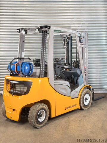 LPG front loader Jungheinrich TFG 430S - Service Neu - Triplex - VW Motor