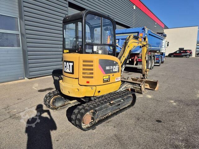 Mini excavators Caterpillar 302.7D