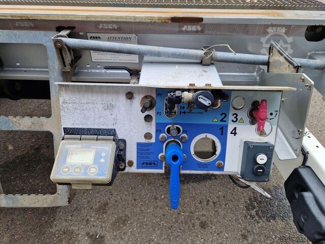 Long material semitrailer Asca PORTE CONTAINERS MULTIPOSITION
