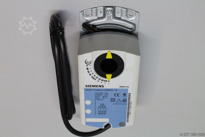 Rotary actuator for air dampers Siemens GDB331.1E