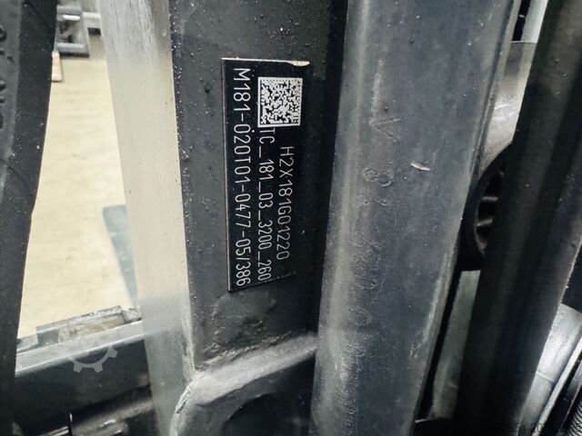 Elektro 4 Rad-Stapler Linde E 20 PL-02 EVO Triplex STVO Kabine ZVG