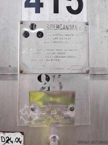 Edelstahltank 526 HL