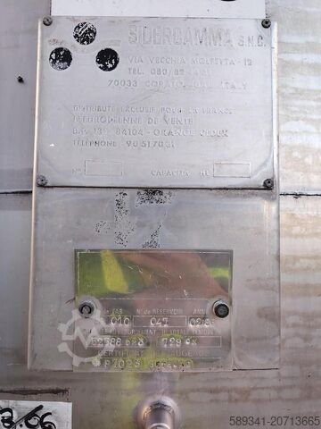 Edelstahltank 526 HL