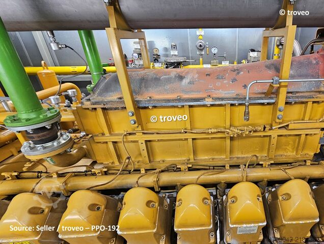 Block heat and power plant Caterpillar Inc. G3520E
