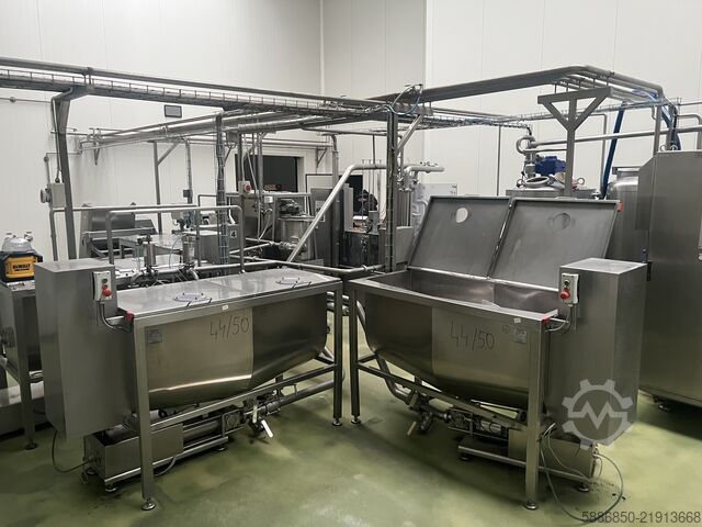 Inox ribbon mixer 450 L Dozo-Pak 