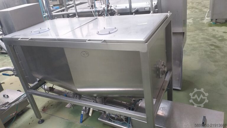 Inox ribbon mixer 450 L Dozo-Pak 