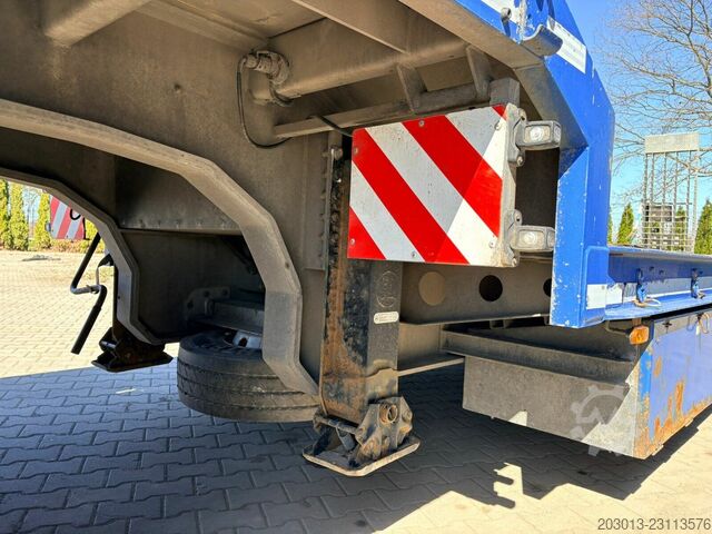 Low loader trailer HUMBAUR ELBO EN04 P Tieflader 3 Achse