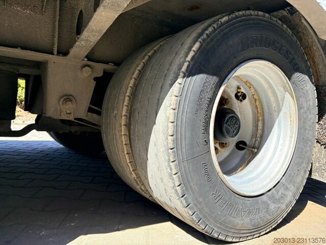 Low loader trailer HUMBAUR ELBO EN04 P Tieflader 3 Achse