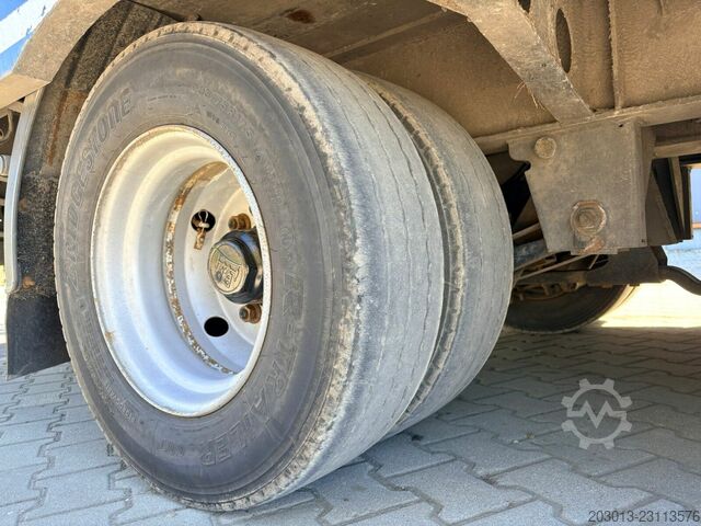 Low loader trailer HUMBAUR ELBO EN04 P Tieflader 3 Achse