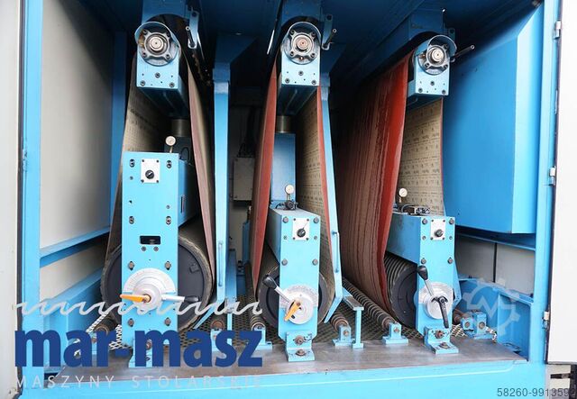 Breitbandschleifmaschine 3 Stück Egurko LMF 1100