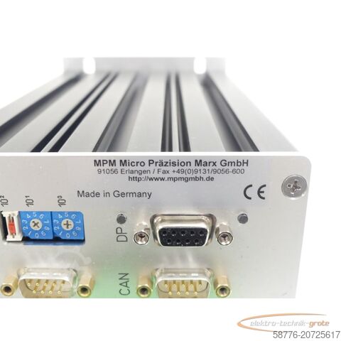 Component mPm MPM 1 Auswuchtmodul SN:3.502.22.0907 - Neuwertig! -