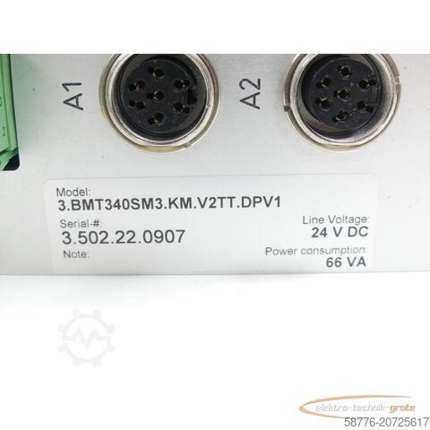 Component mPm MPM 1 Auswuchtmodul SN:3.502.22.0907 - Neuwertig! -