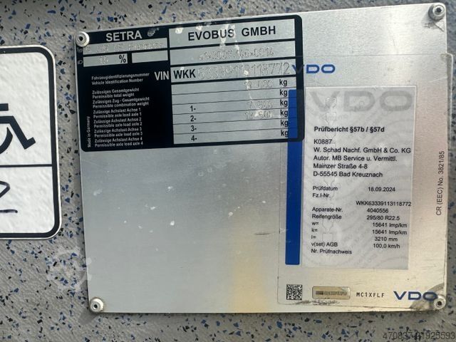 City bus SETRA S 415 LE / Klima / Schalter **3 x auf Lager**
