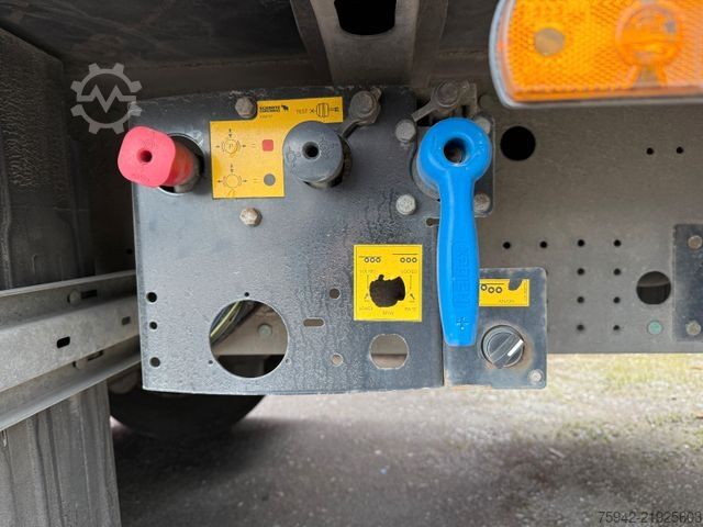 Open semitrailer with tarp SCHMITZ CARGOBULL SCB BORDWANDSIDER LIFT