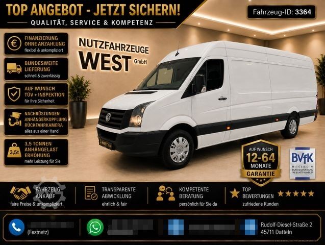 High top van VW Crafter Maxi Hoch+Lang*L3-H2*Garantie*