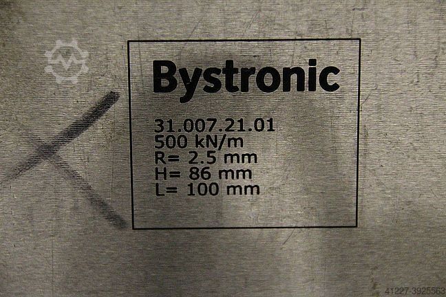 Split bending tool Bystronic 31.007.2101 21.002.01.01