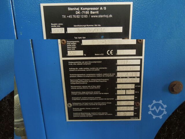 Compressor STENHOJ S18-10