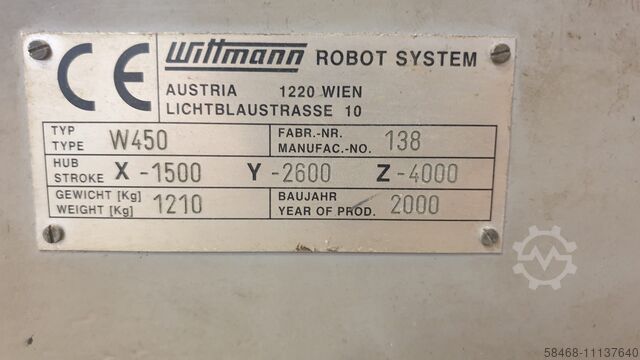 Roboter WITTMANN W450