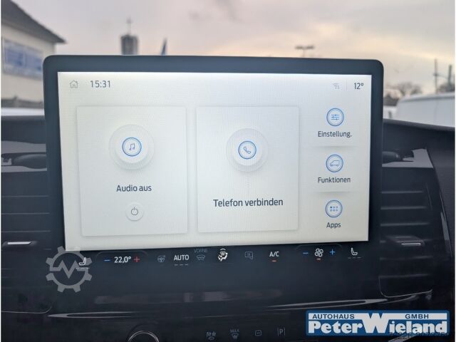 Refrigerated truck Ford Transit Frischdienst Thermoking-Kühlung AHK SHZ Spurhalteass. Rückfahrkam. Temp PDCv+h