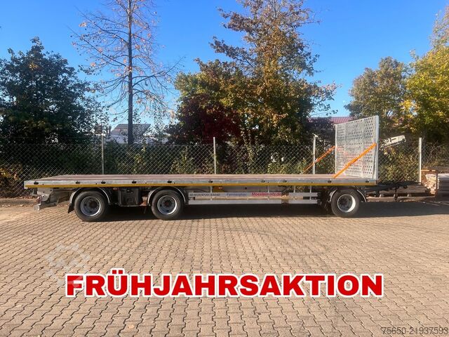 Anhänger mit offener Pritsche Möslein T 3 Plato 8,6 m  3 Achs Jumbo- Plato- Anhänger 8,60 m, Mega