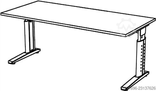 Desk Teda H680-860 x W1800 x D800mm - 1 unit  