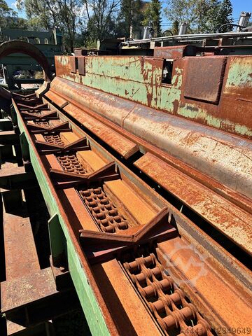 Acceptance block train damped with impact wall  