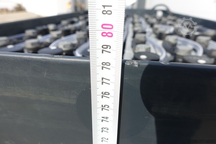 Gabelstaplerbatterie STUBA 80V 3PzS465 Baujahr 2022 85% C5 TEST