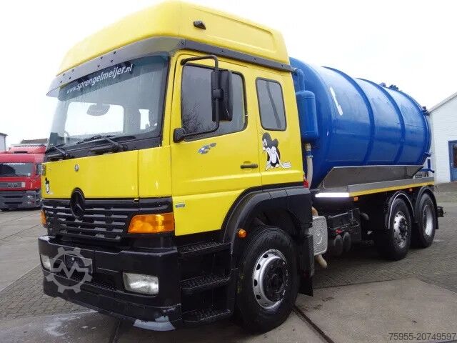 Saugfahrzeug Mercedes-Benz Atego 2528 VACUUMTANK,16 CUB,AIRCO