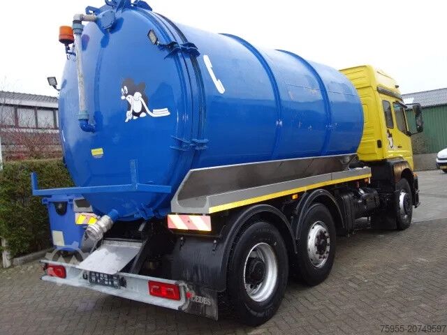 Saugfahrzeug Mercedes-Benz Atego 2528 VACUUMTANK,16 CUB,AIRCO