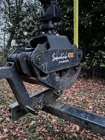 Rückeanhänger mit Kran Palms 16,30 U / FK 7.94