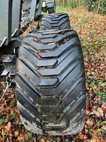 Rückeanhänger mit Kran Palms 16,30 U / FK 7.94