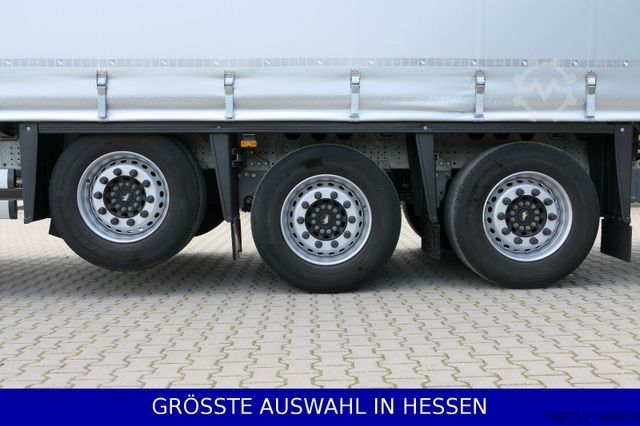 Open semitrailer with tarp SCHMITZ CARGOBULL 6to Leergewicht Liftachse XL+Getränke ¤429.-mtl