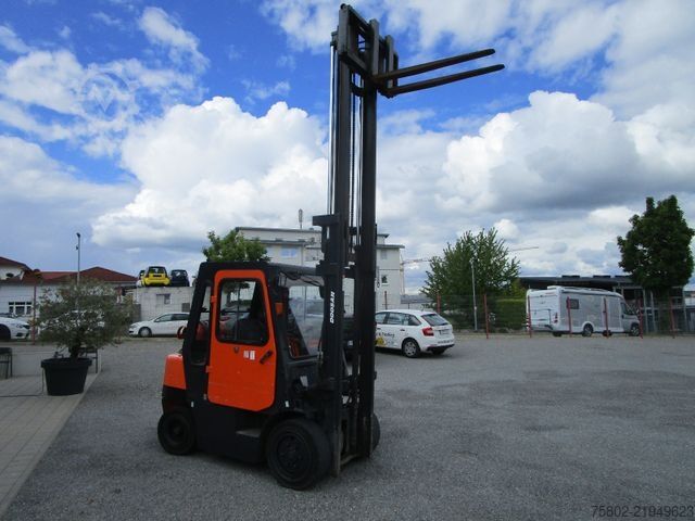 Front loader forklift DOOSAN G30G *Seitenschieber+Hubkraft ine+Gas*