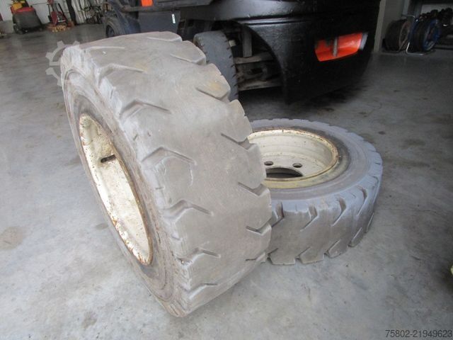 Front loader forklift DOOSAN G30G *Seitenschieber+Hubkraft ine+Gas*