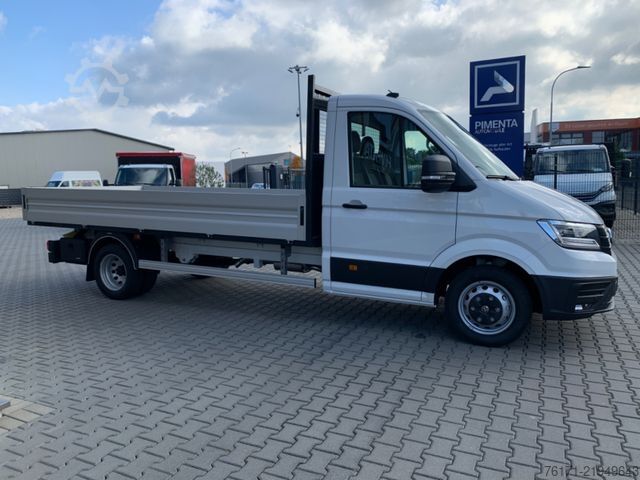 Pick-up van VOLKSWAGEN Crafter 50/3,5Ton ALU PRITSCHE AHK  KLIMA TEMPOM