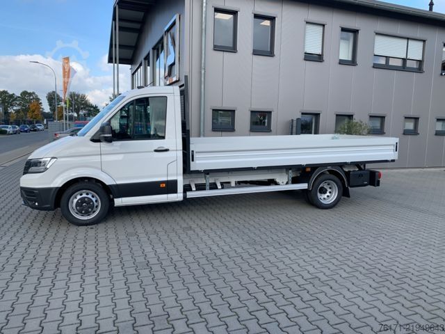 Pick-up van VOLKSWAGEN Crafter 50/3,5Ton ALU PRITSCHE AHK  KLIMA TEMPOM