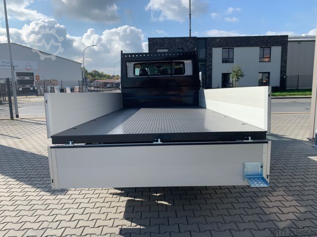 Pick-up van VOLKSWAGEN Crafter 50/3,5Ton ALU PRITSCHE AHK  KLIMA TEMPOM