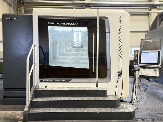 DMG 160 P - 5-Achs Universalfräsmaschine DMG MORI DMU 160 P duoBLOCK