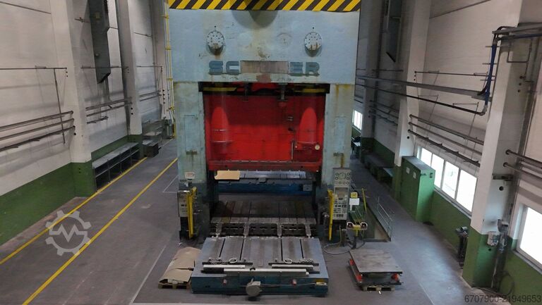 SCHULER P4 E2 SQ 1200 Mechanical Press SCHULER P4 E2 SQ 1200