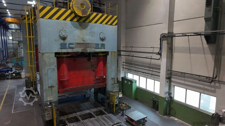SCHULER P4 E2 SQ 1200 Mechanical Press SCHULER P4 E2 SQ 1200