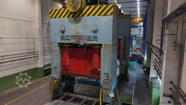 SCHULER P4 E2 SQ 1200 Mechanical Press SCHULER P4 E2 SQ 1200