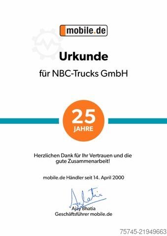 Refrigerated truck MERCEDES-BENZ ANTOS 2536 KÜHLKOFFER / LBW / CARRIER / 9,00M /