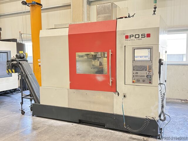 POS PosMill Typ 1100 Universal Milling Machine POS PosMill Typ 1100